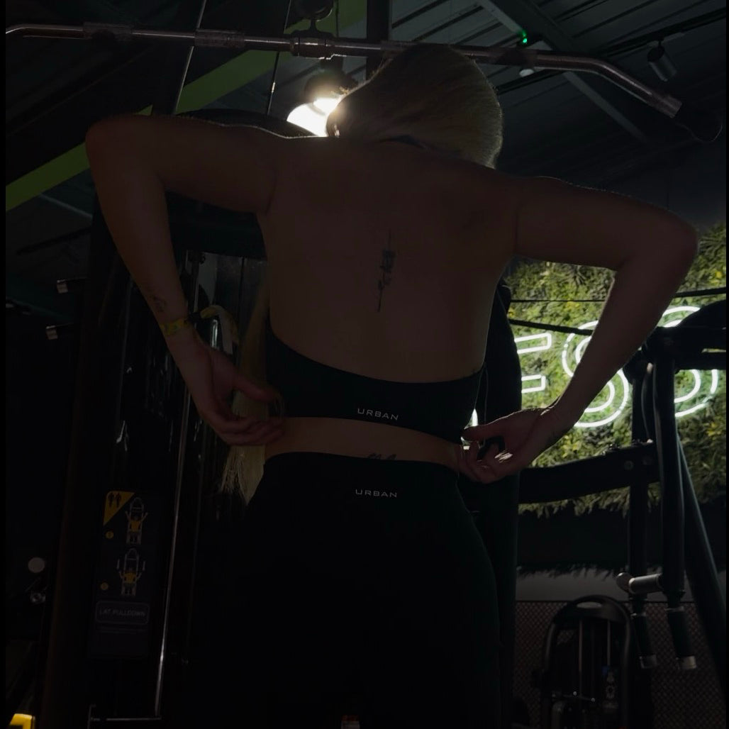 Ascend Sports Bra Midnight Black image 0