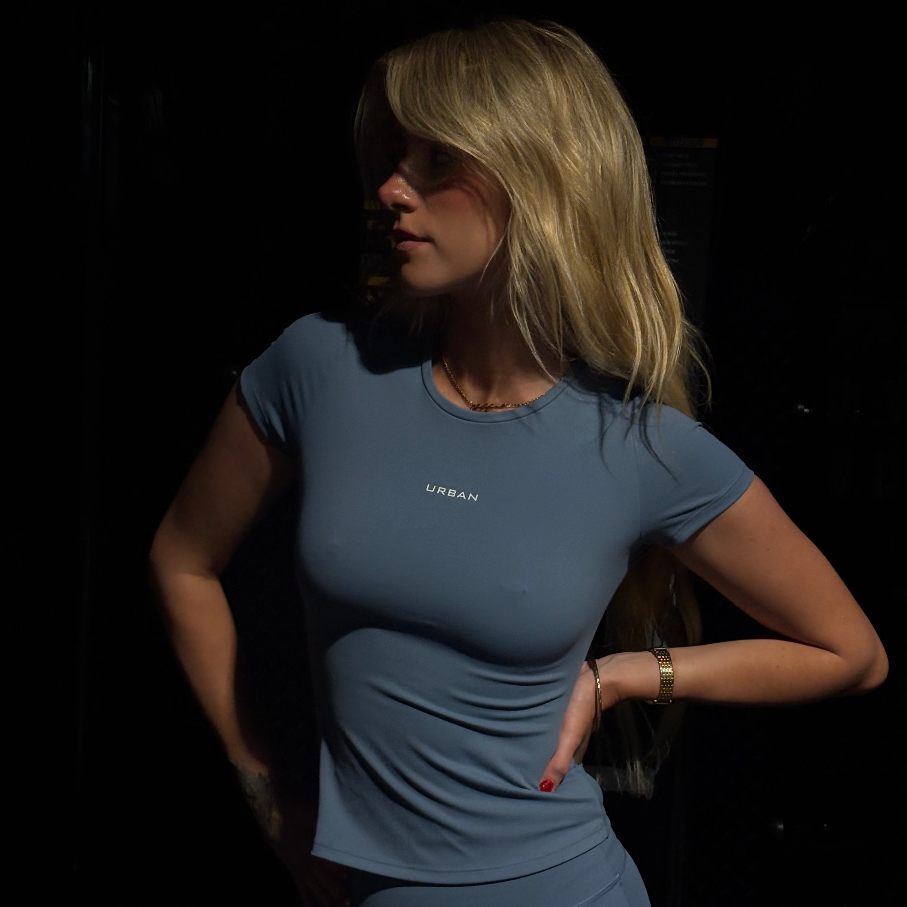 Ascend Short Sleeve T Glacier Blue