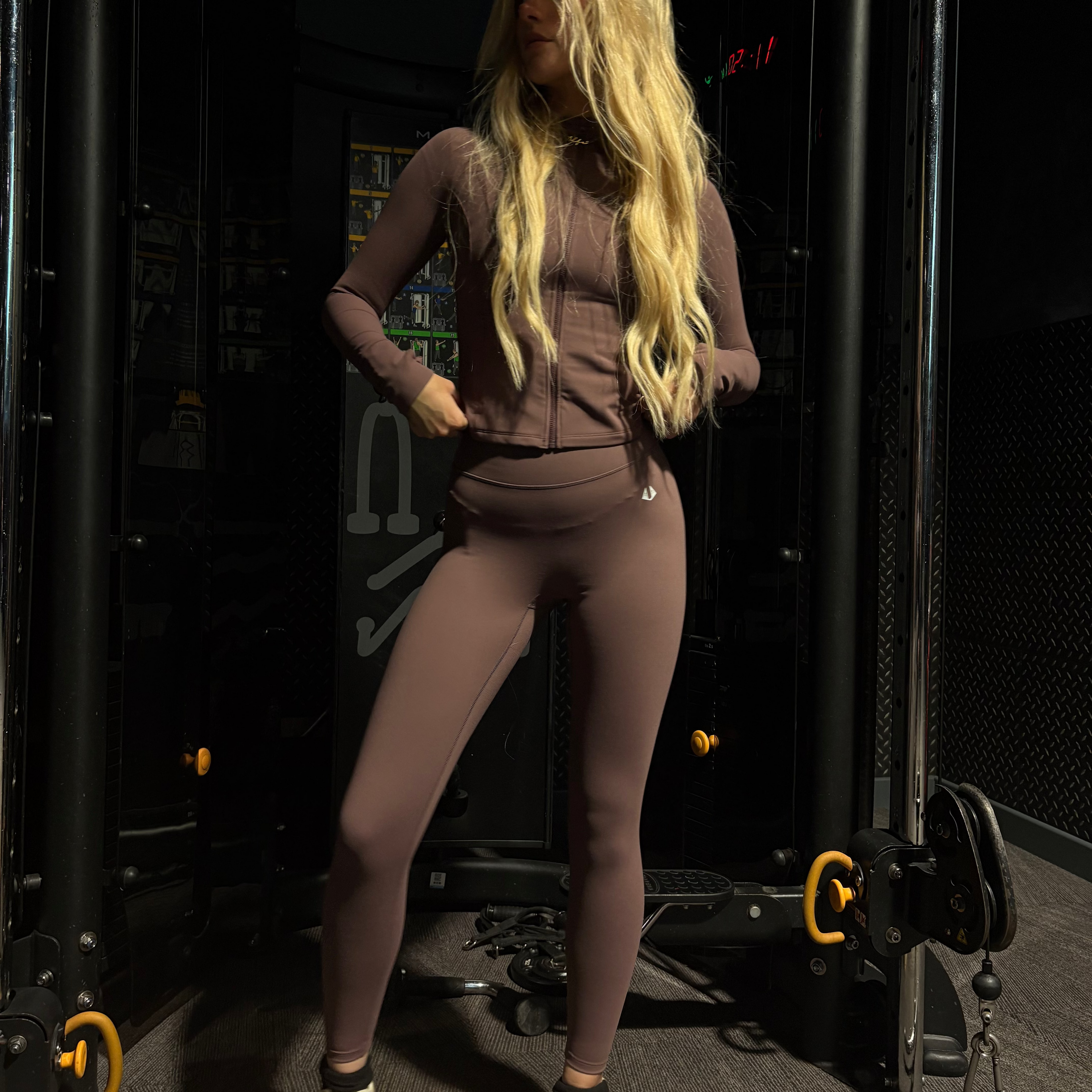 Ascend Leggings Mocha Brown
