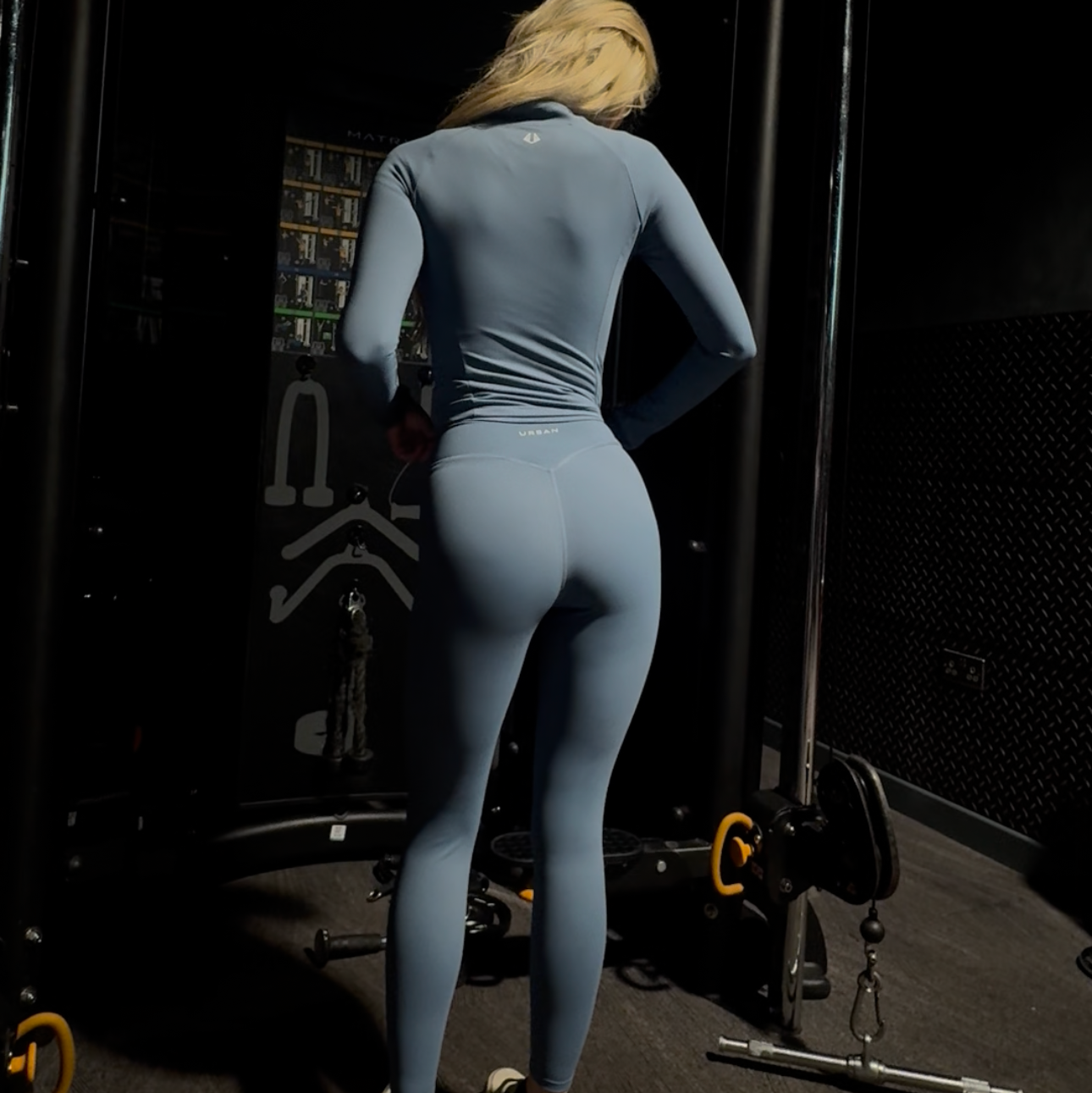 Ascend Leggings Glacier Blue