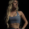 Ascend Sports Bra Glacier Blue