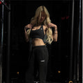 Ascend Sports Bra Midnight Black