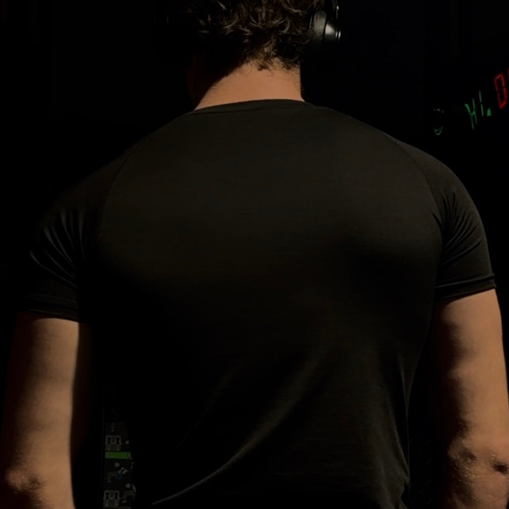 Venom Compression Shirt Midnight Black image 2