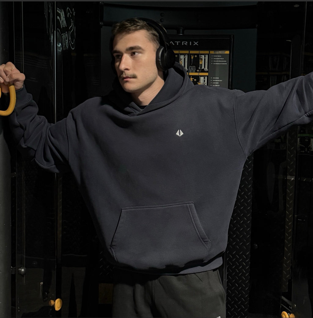 APEX HOODIE NAVY BLUE image 1